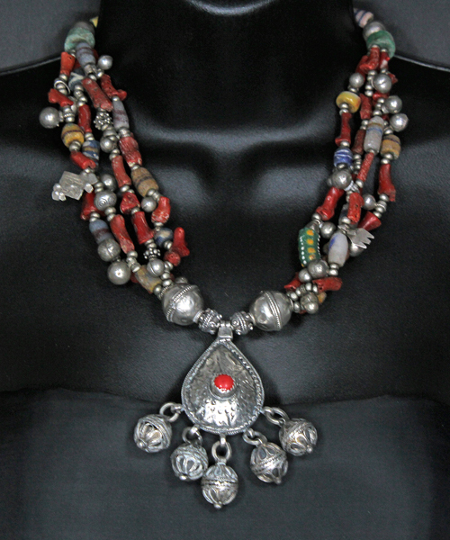 An Amazigh tribal necklace. - Tribal Jewellery